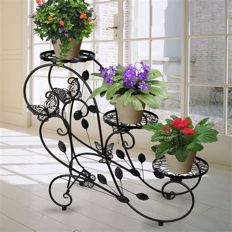 standing metal flower boxes|decorative metal flower pots.